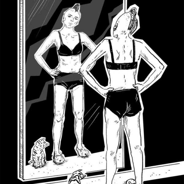 Ilustracja na Inktober 2018: Angular Ilustracja na Inktober 2018: Angular