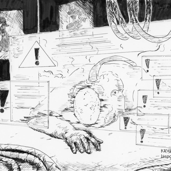 Ilustracja na Inktober 2018: Roasted Ilustracja na Inktober 2018: Roasted